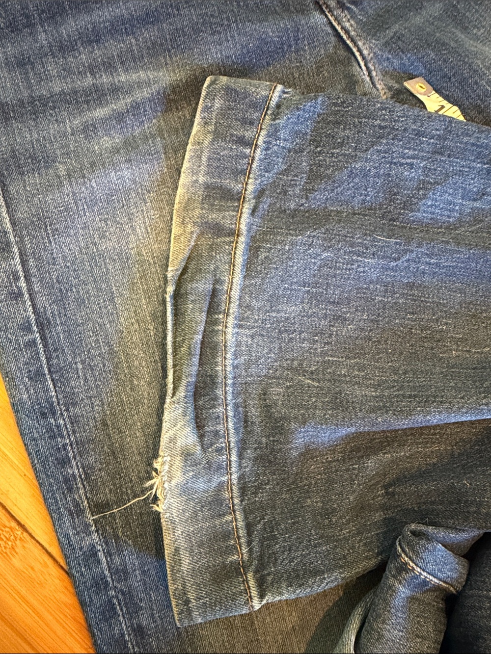 7 For All Mankind Dojo High Rise Flare Jeans Medium Wash 7FAM | S 27 - Picture 11 of 12